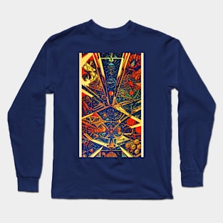 Abstract DMT Visuals Long Sleeve T-Shirt